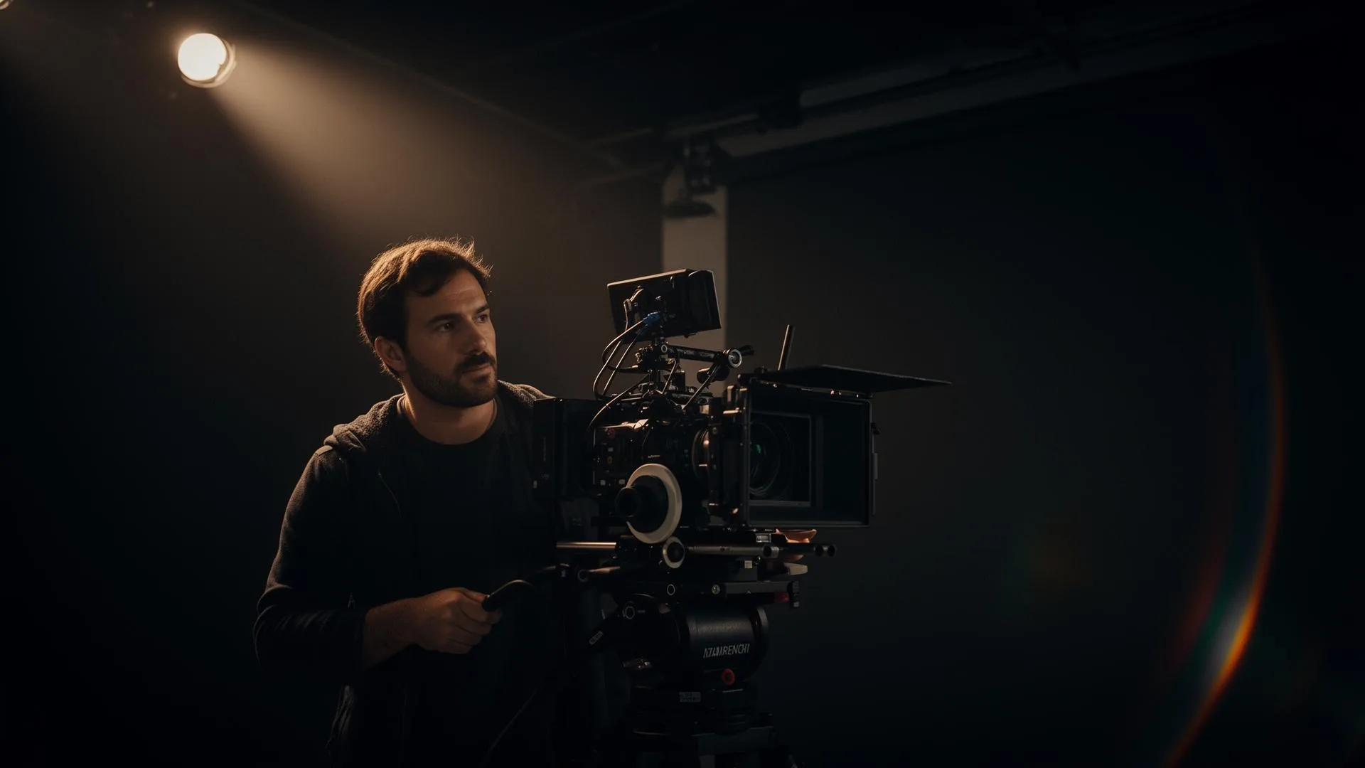 Videoproduktion in Linz – Kamera-Setup von Birdview Studios bei einem Unternehmensvideo-Dreh in Oberösterreich