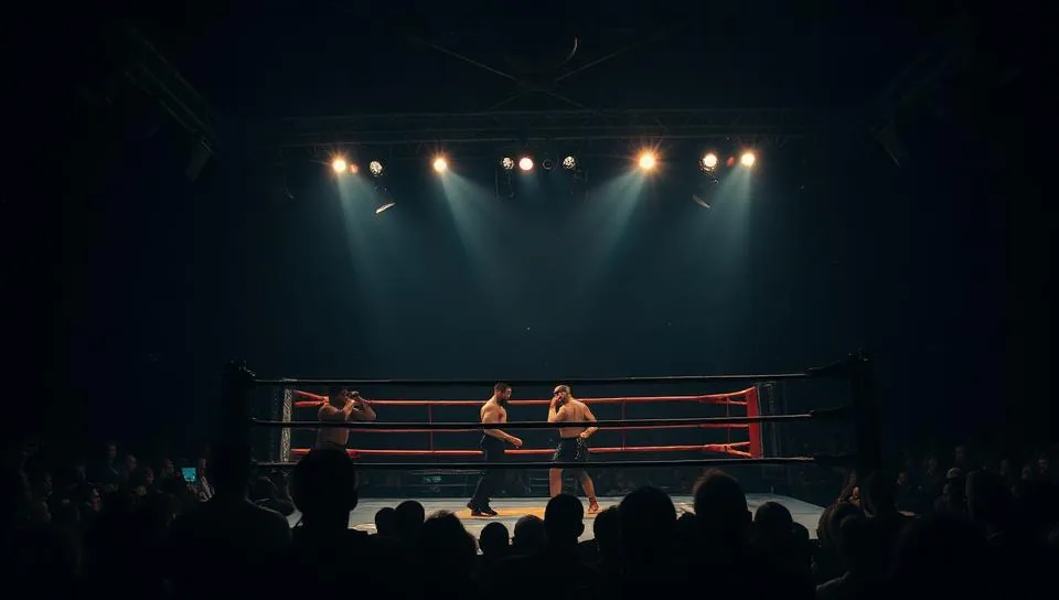 Videoproduktion Linz – Bildbeispiel aus der Kampfsport- und Event-Produktion CREED Fight Night